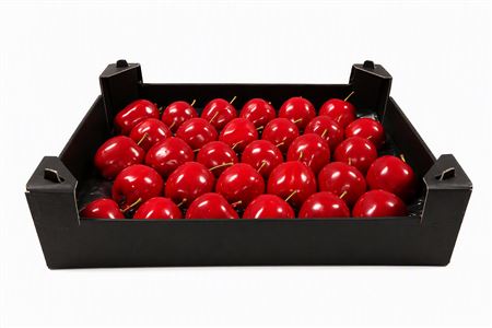 Waxappel Rood Kerst